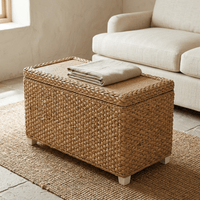 Banc Coffre Rotin Rectangulaire