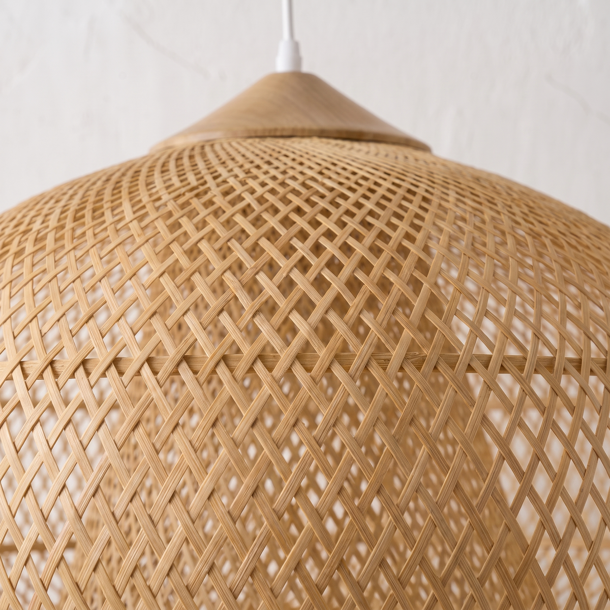 Suspension en Bambou Galet