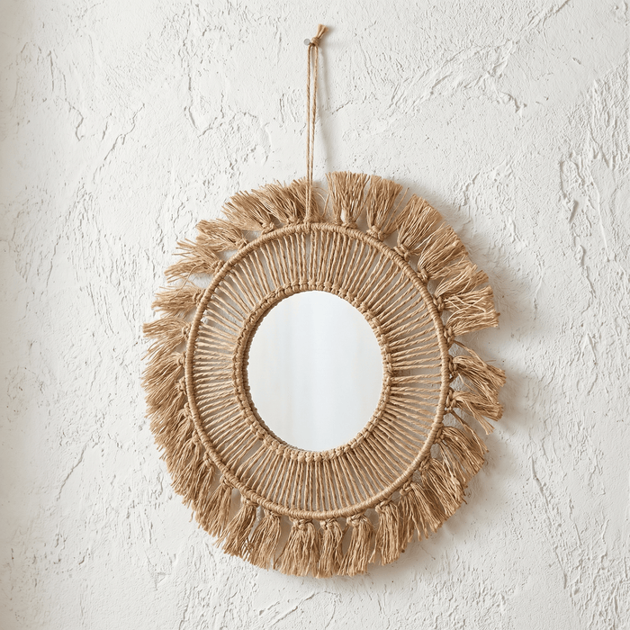 Miroir Bohème Macramé