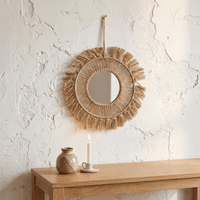 Miroir Bohème Macramé