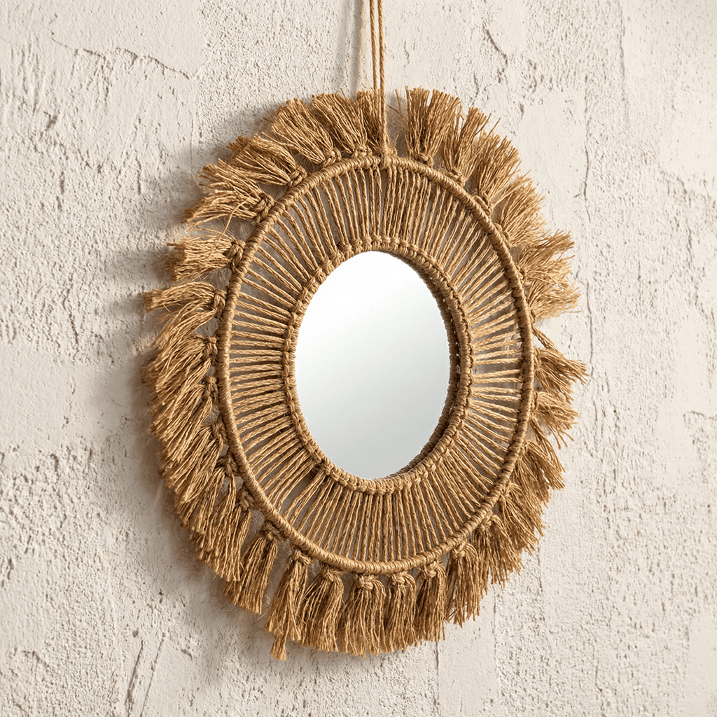 Miroir Bohème Macramé