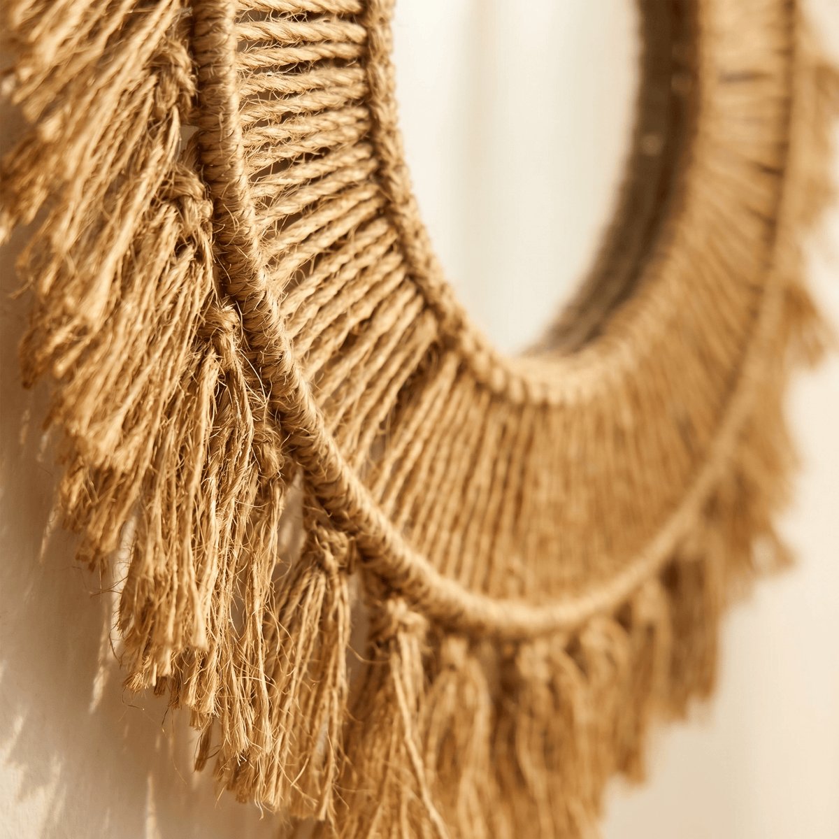 Miroir Bohème Macramé