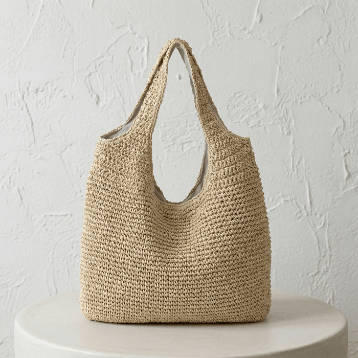 Sac Cabas en Rotin Souple