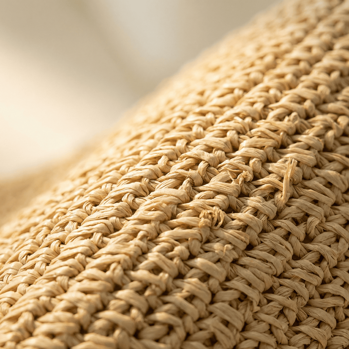 Sac Cabas en Rotin Souple