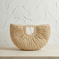 Sac Rotin Demi-Lune Bohème