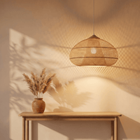 Suspension en Bambou Galet