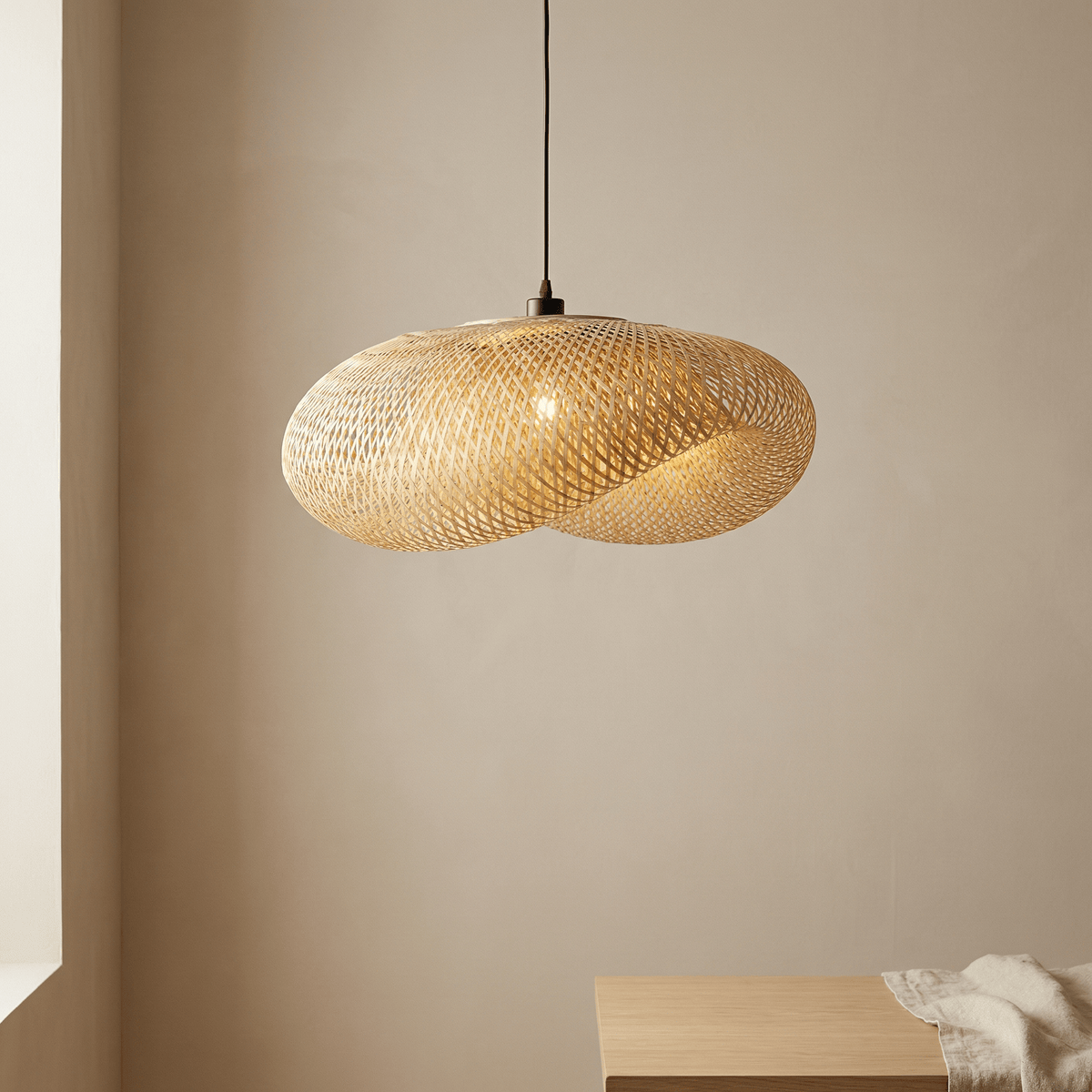 Suspension en Bambou Organique Design