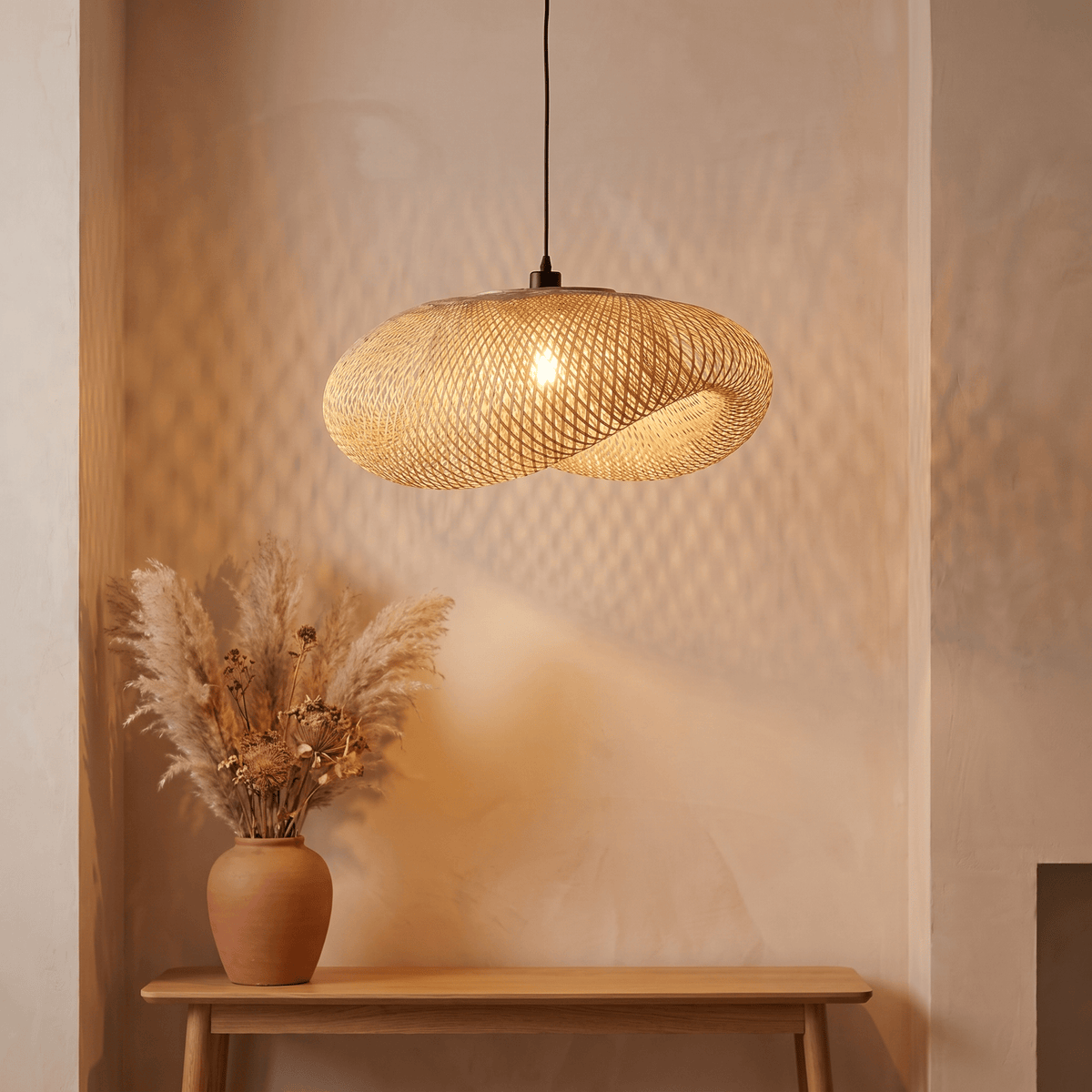 Suspension en Bambou Organique Design