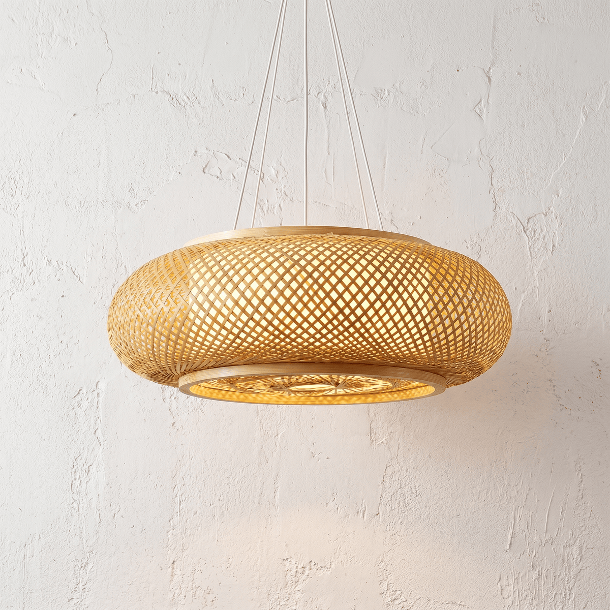 Suspension en Bambou Ronde