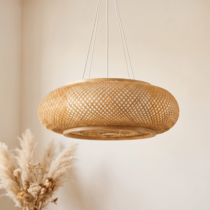 Suspension en Bambou Ronde