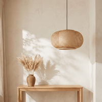 Suspension en Bambou Tambour