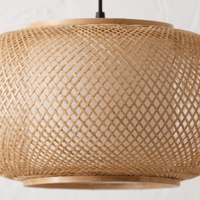 Suspension en Bambou Tambour