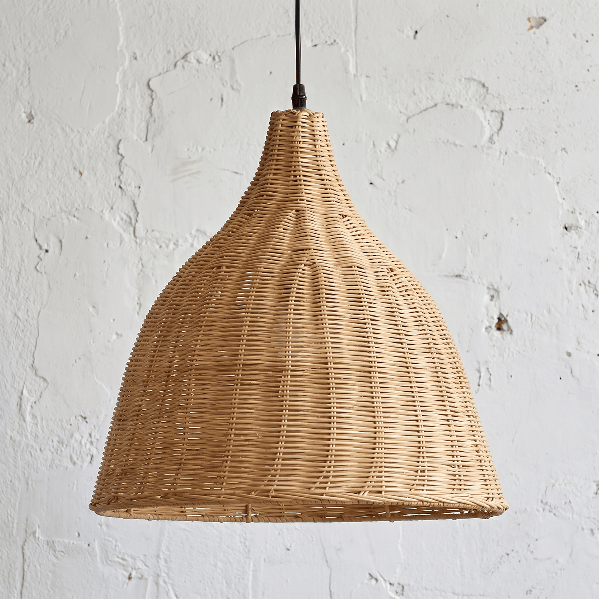 Suspension en Rotin Cloche pour Cuisine