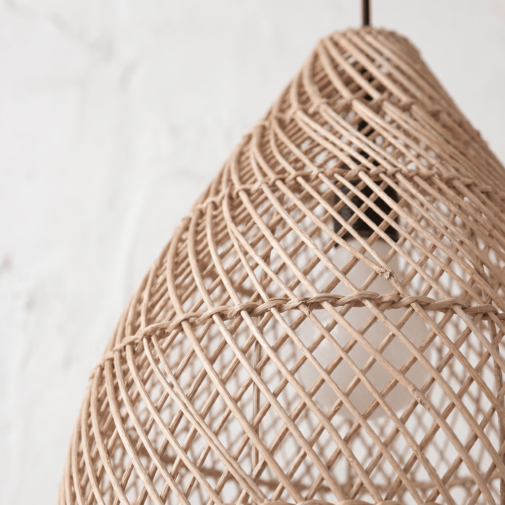 Suspension en Rotin Goutte