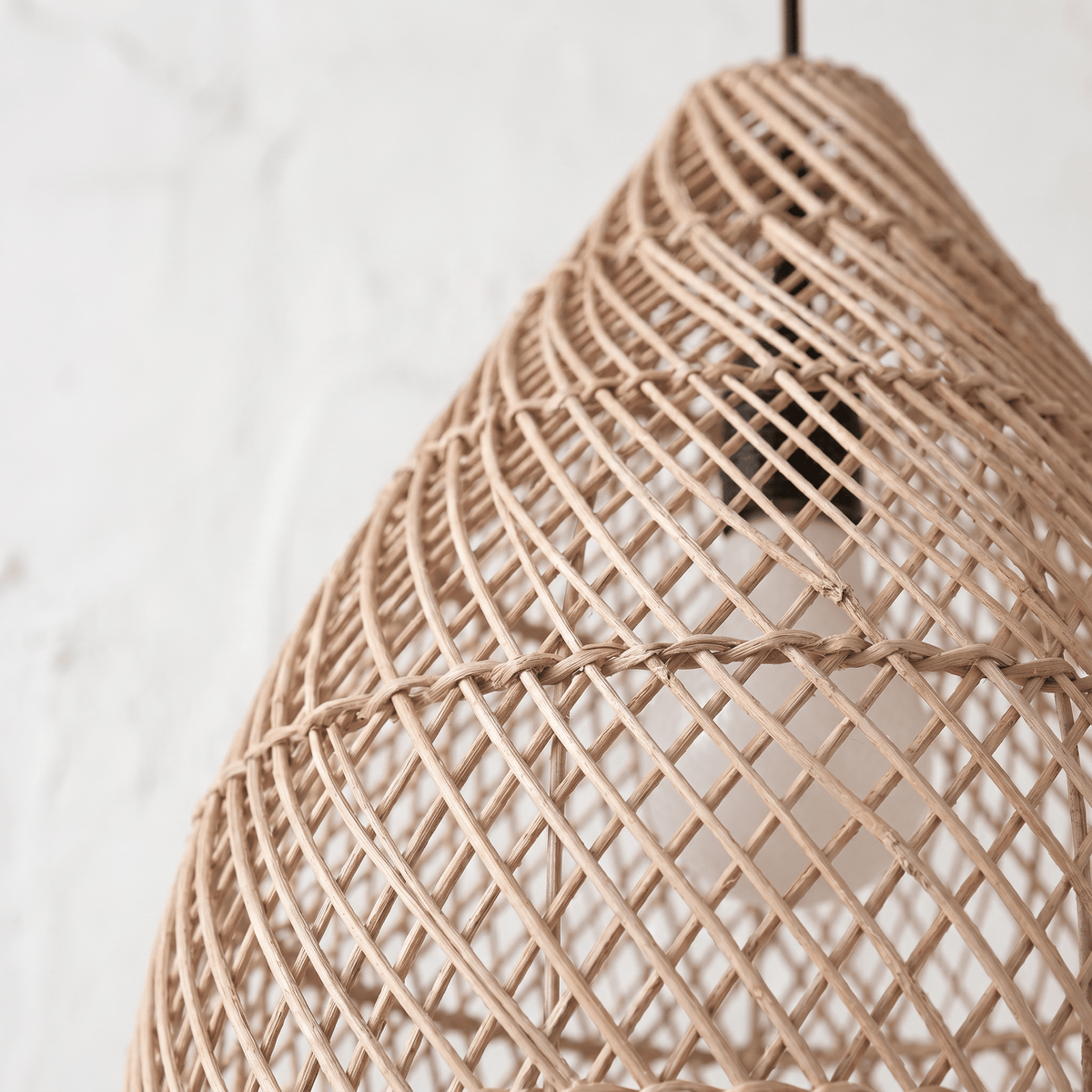 Suspension en Rotin Goutte