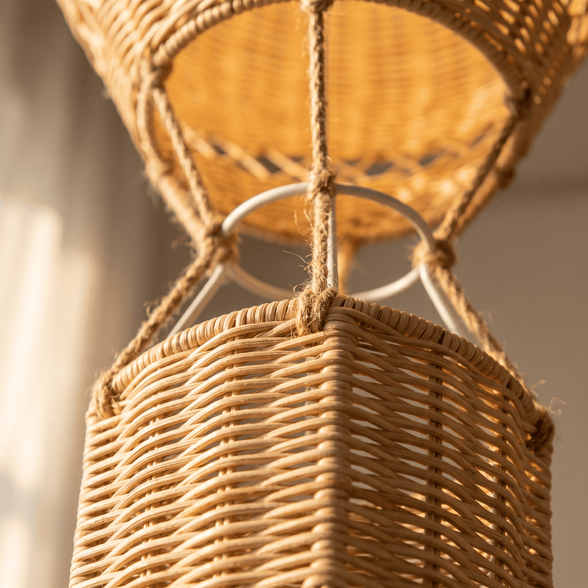Suspension en Rotin Montgolfière Chambre Bébé