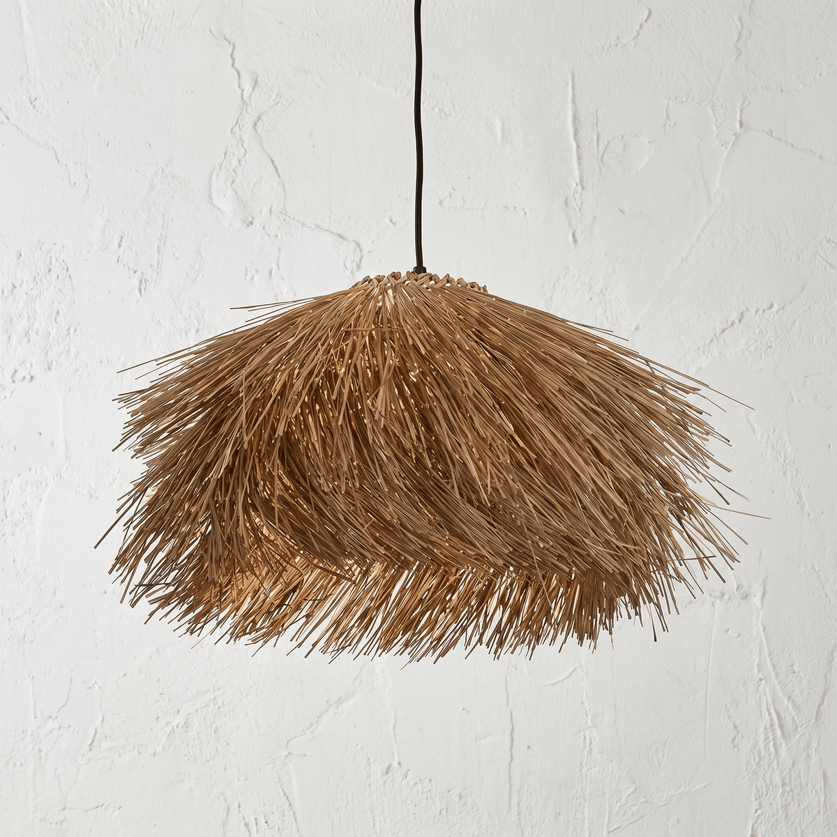 Suspension en Rotin Paille
