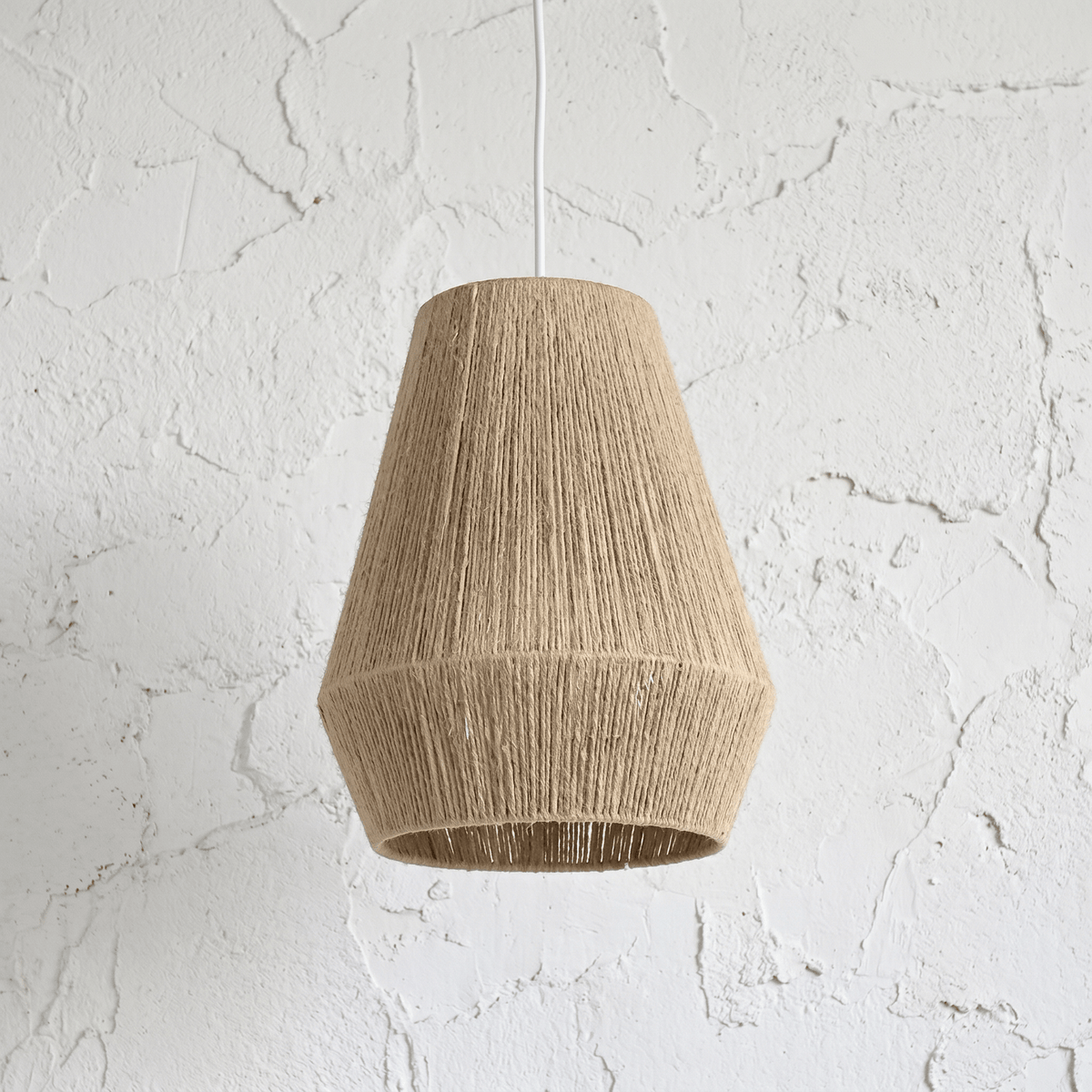 Suspension en Rotin Petite Cloche