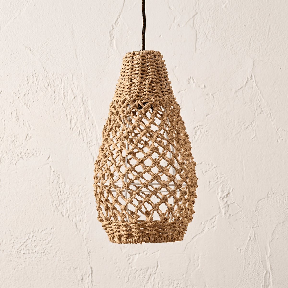 Suspension en Rotin Poire