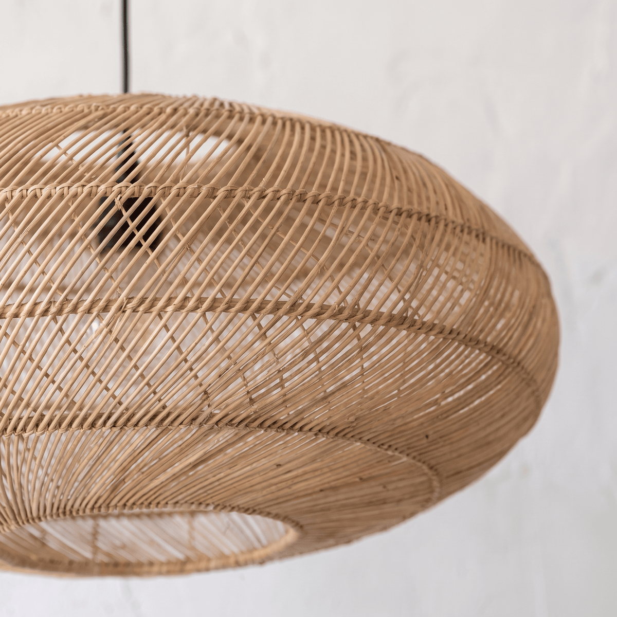Suspension en Rotin Soucoupe
