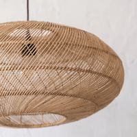 Suspension en Rotin Soucoupe