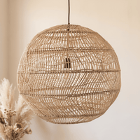 Suspension en Rotin Sphère