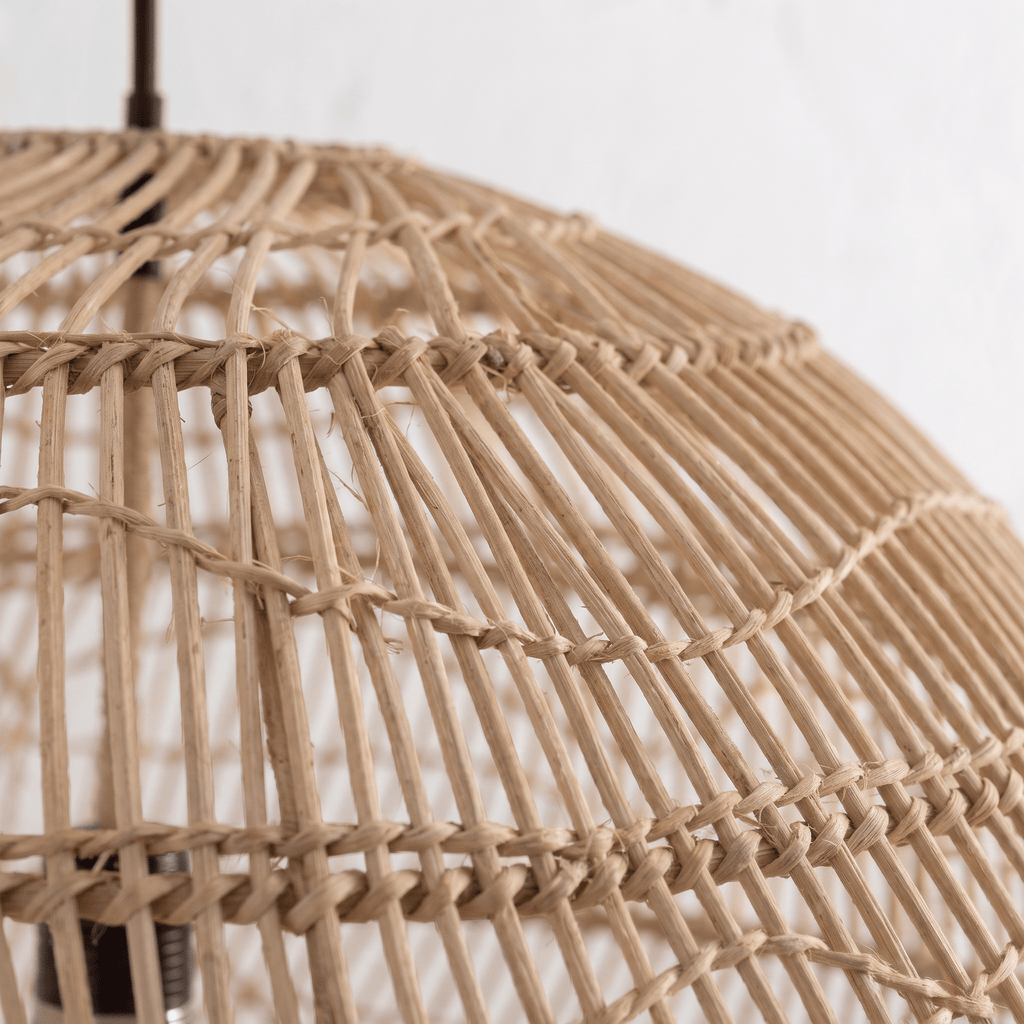 Suspension en Rotin Sphère