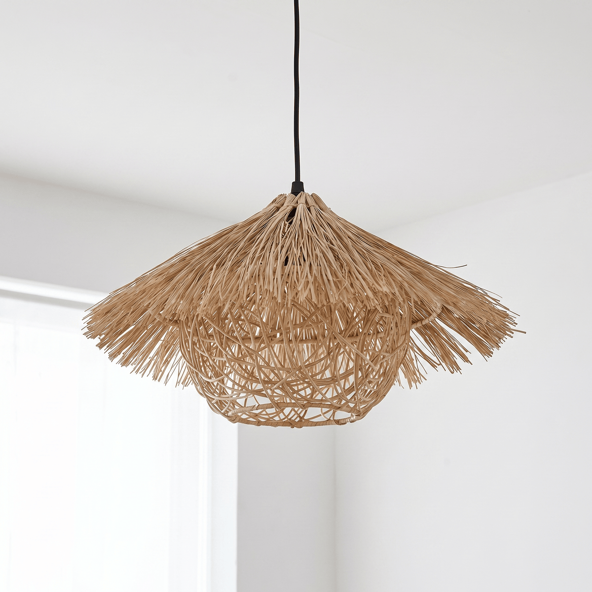 Suspension Rotin Capeline Sauvage