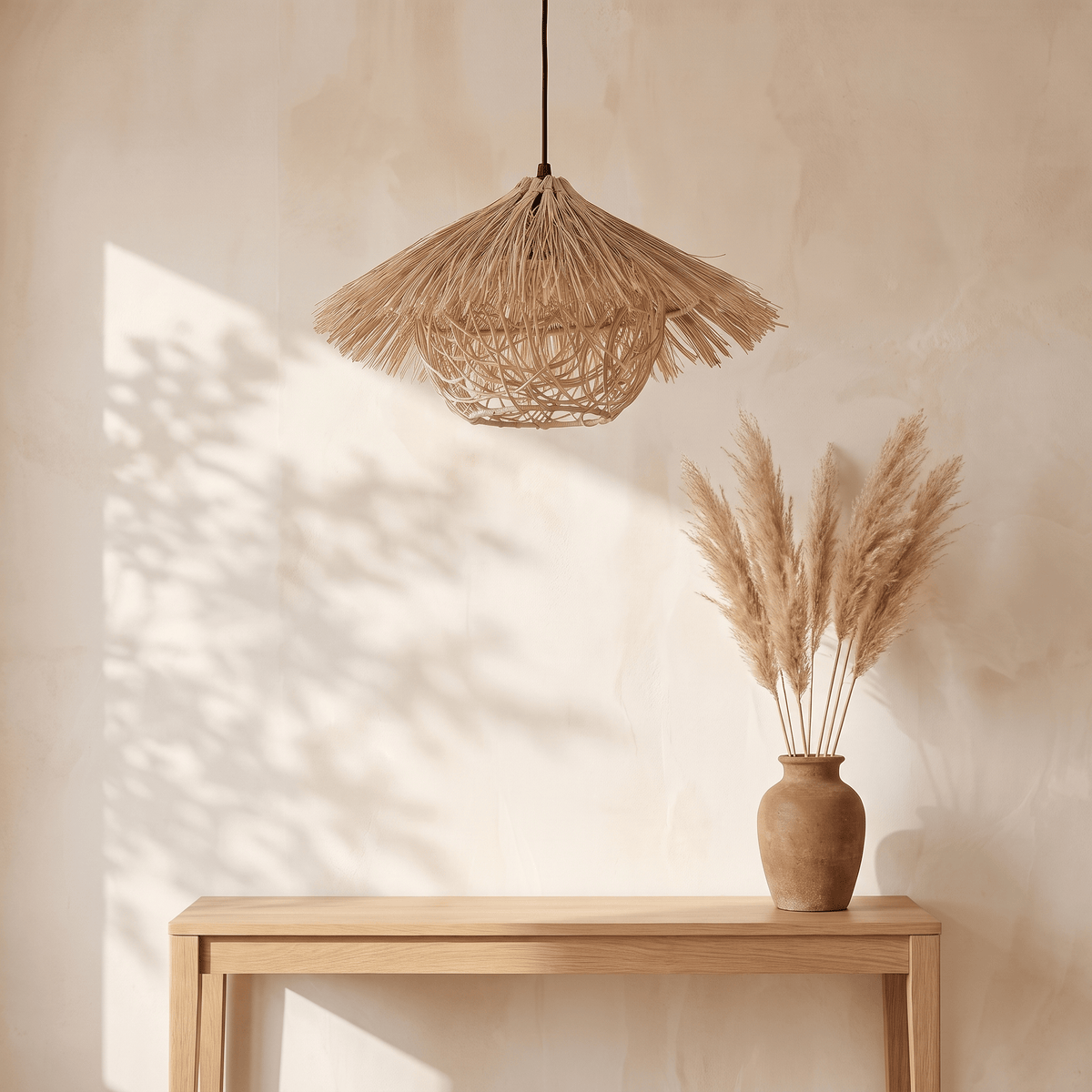 Suspension Rotin Capeline Sauvage