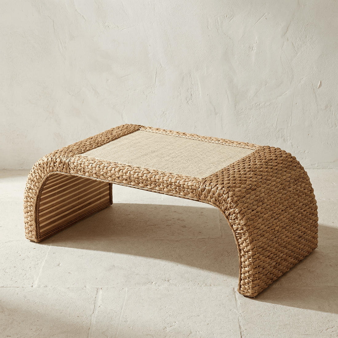Table Basse en Rotin Arche