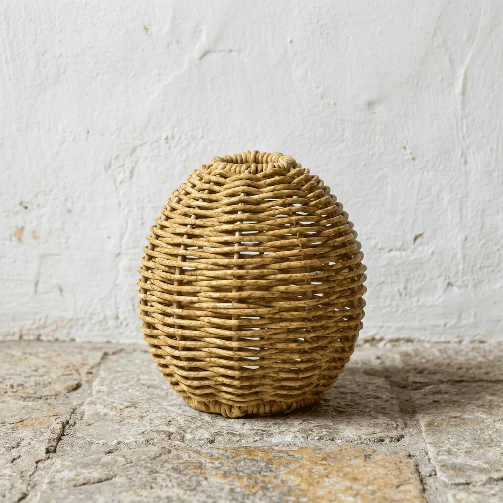 Vase Rotin Boule