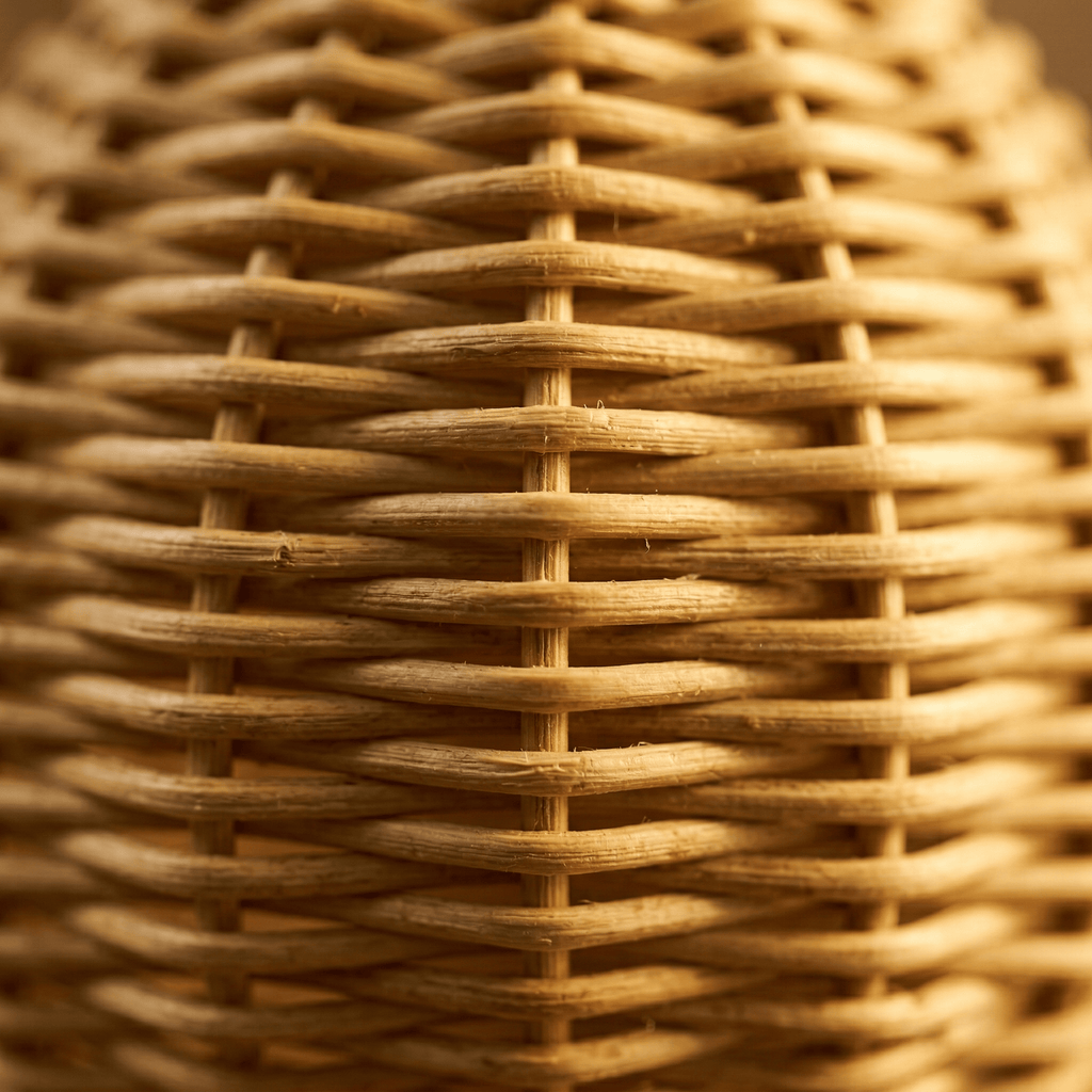 Vase Rotin Boule